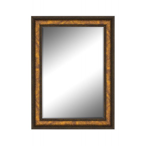  Hitchcock-Butterfield 261502 Antique Italo Copper Framed Wall Mirror, 31 x 43