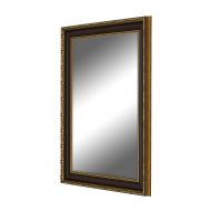 Hitchcock-Butterfield Chateau Gold Antique Burle Framed Wall Mirror, 24 x 60