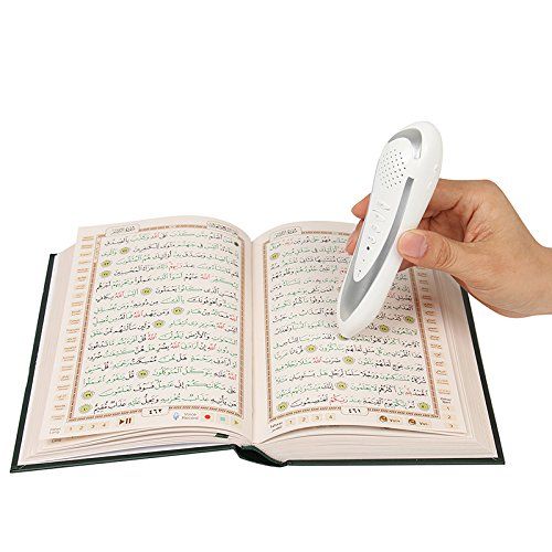  Hitopin Ramadan Digital Pen Quran Pen Exclusive Metal Box Word-by-Word Function for Kid and Arabic Learner Downloading Many Reciters and Languages Digital Quran Talking Pen 5 Small Books