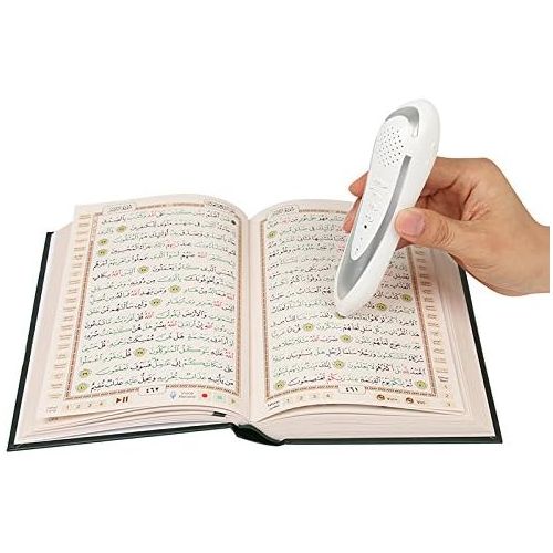  Hitopin 2018 Ramadan Digital Pen Quran Talking Reader Word by Word Function Holy Quran Pen with English Arabic Urdu French Spanish German etc. 5 Small Books