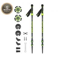 Hitorhike Trekking Poles Lightweight Walking Sticks,6061 Aluminum,7075 Aluminum,Carbon Fiber Trekking Poles, Included All Terrain Accessories and Carry Bag