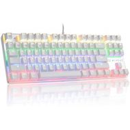 [아마존베스트]HiveNets Mechanical Game Keyboard, 87 Keys Blue Switch ANTI-GHOST RGB Backlight Specially for Video Games