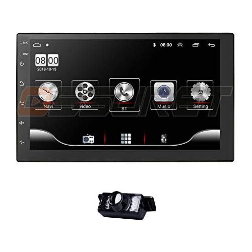  Hizpo hizpo 6.2 Inch Universal Double 2 Din in Dash Car CD DVD Player GPS Stereo Radio BT USB iPod RDS 3G + Free MAP Card + Reverse Camera