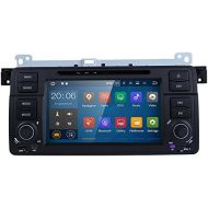 Hizpo Android 7.1 OS Quad Core 1024600 HD Touchscreen Car Radio DVD Player with GPS Navigation fit for BMW 3 Series E46 M3 318 320 325 330 335