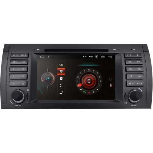  Hizpo hizpo Car DVD Player 7 Inch Android 8.1 OS 1 Din Car Stereo Video Receiver Radio GPS Navi WiFi Bluetooth Fit for BMW 5 E39 BMW X5 E53 BMW M5 1996 to 2003 BMW 7 Series