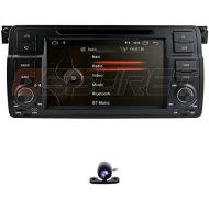 Hizpo hizpo 7 Inch 1 Din IPS Car DVD Player Fit f or BMW E46 M3 Rover75 MG ZT, Android 8.1 Car Stereo Video Receiver Radio GPS Navi SWC WiFi Bluetooth 4.0 DVR DTV OBD2 TPMS