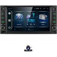 Hizpo hizpo Universal Car DVD Player Toyota Camry Corolla RAV4 4Runner Hilux Tundra Celica Auris Radio 2 Din 6.2 Inch in Dash GPS Sat Navigation