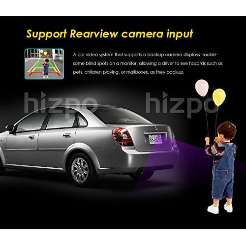  Hizpo Android 7.1 for VW Passat T5 Golf MK5 Jetta GTI Polo EOS Skoda 8 Inch Car Stereo DVD Player GPS Nav Radio Camera