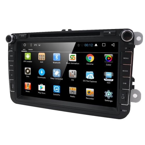  Hizpo Android 7.1 for VW Passat T5 Golf MK5 Jetta GTI Polo EOS Skoda 8 Inch Car Stereo DVD Player GPS Nav Radio Camera