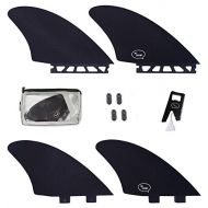 Ho Stevie! Surfboard Twin Fins (2 Fins) - Keel Fins for Fish Surf Boards [FCS or Futures Sizes]