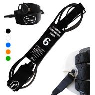 Ho Stevie! Premium Surf Leash [1 Year Warranty] Maximum Strength, Lightweight, Kink-Free, Types of Surfboards. 7mm Thick (14)