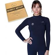 Ho Stevie! Women’s Surfing Wetsuit - Chest Zip Fullsuit - Warm Superstretch 3/2mm or 4/3mm Neoprene w/GBS Seams