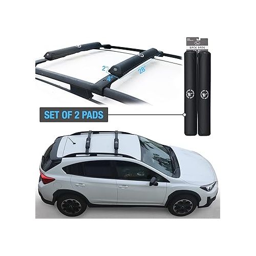  Ho Stevie! Surfboard/SUP Aero Roof Rack Pads (Set of 2 Pads, 28