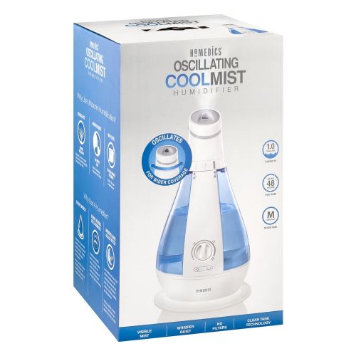  HoMedics Homedics Oscillating Cool Mist Humidifier, 1.0 CT