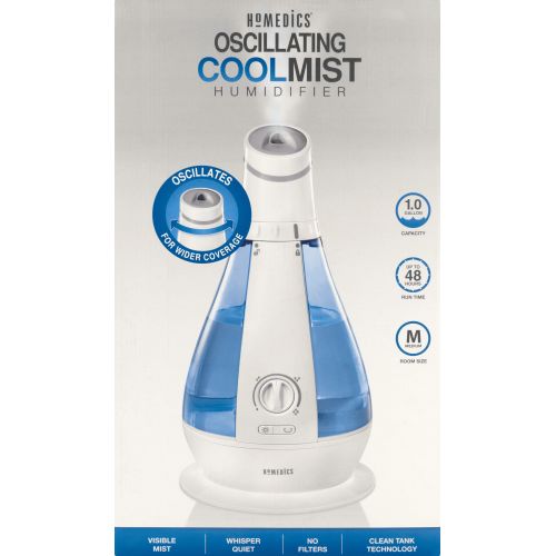  HoMedics Homedics Oscillating Cool Mist Humidifier, 1.0 CT