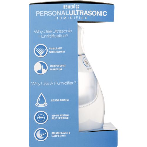  HoMedics PersonalPortable Ultrasonic Cool Mist Humidifier, UHE-CM15