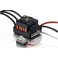 Hobbywing #QUICRUN-WP-10BL60 Hobbywing QuicRun Series RC Brushless Speed Controller Waterproof 60A Sensorless ESC #WP-10BL60 For 1/10 RC Red