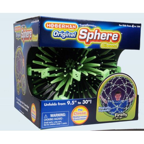  Hoberman Sphere Firefly Glow Toy