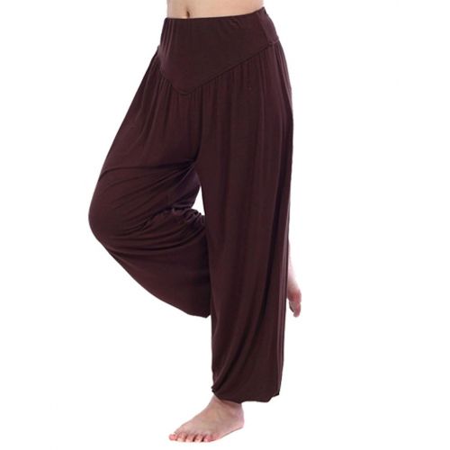  Hoerev Brand Super Soft Modal Spandex Harem Yoga Pilates Pants