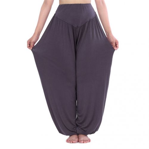  Hoerev Brand Super Soft Modal Spandex Harem Yoga Pilates Pants