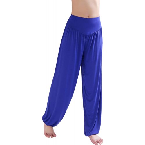  Hoerev Brand Super Soft Modal Spandex Harem Yoga Pilates Pants