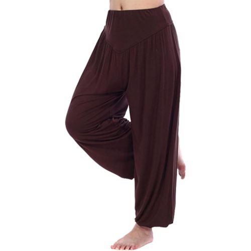  Hoerev Brand Super Soft Modal Spandex Harem Yoga Pilates Pants