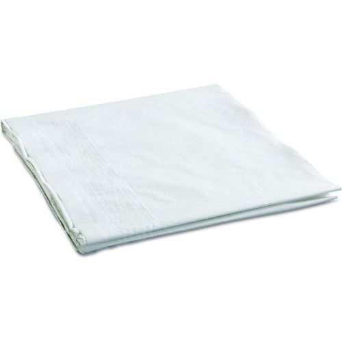  Hoffmaster 210130 Cellutex Tablecover, Tissue/Poly Lined, 54 in x 108, White (Case of 25 Tablecloths)