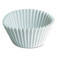 Hoffmaster BL350-6.5 6-12 Inch White Dry Fluted Paper Bake Cup 500-Pack (Case of 10)