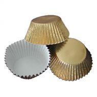 Hoffmaster BL200-4-12GFSP Foil Bake Cup, 2-Ounce Capacity, 4-12 Diameter x 1-14 Height, Gold (4 Packs of 500)