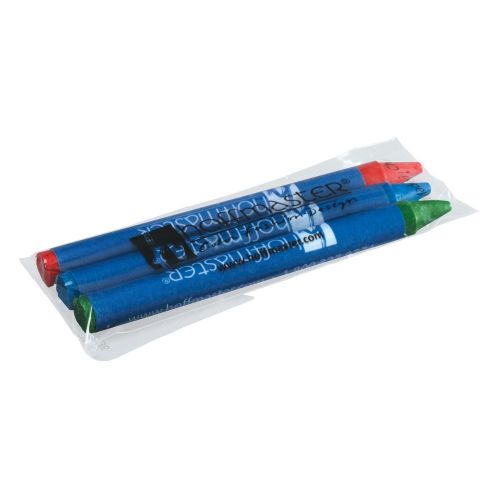  Hoffmaster 120802 Round Crayon, 90 mm Length, Wrapped (500 Packs of 3)