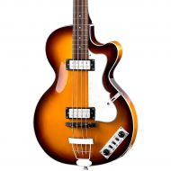 Hofner Ignition Club Bass with Case Sunburst