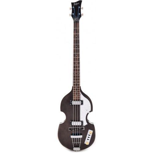  Hofner HI-BB-PE-TBK Ignition Pro Violin Bass, Transparent Black