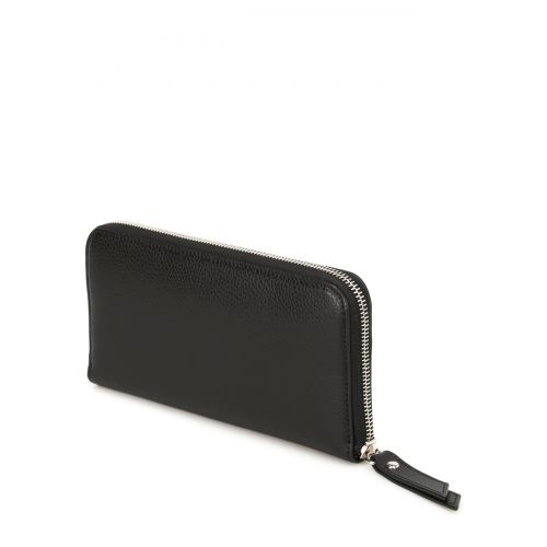  Hogan Zip around black continental wallet