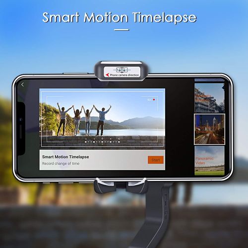  [아마존핫딜][아마존 핫딜] Hohem iSteady Mobile Plus Gimbal Stabilizer 3-Axis Handheld for iPhone 11/11 Pro/Max/XS/XS MAX/XR, for Samsung Galaxy S10/S10 Plus/Note 9/ Plus, Playload 280G, with Face ID, Motion
