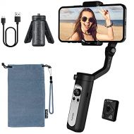 hohem iSteady X2 3-Axis Gimbal Stabilizer for Smartphone, Foldable Phone Gimbal with Wireless Remote and Tripod Compatible with iPhone 12 pro max/11/Xs Max/Samsung/Google Pixel