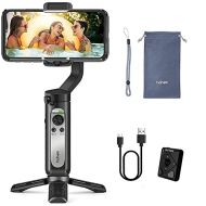 hohem iSteady X2-3-Axis Smartphone Foldable Gimbal Handheld Stabilizer with Remote Control Type C Reverse Charging Compatible with iPhone 12 11 Pro Max Samsung S20 for Vlog YouTube