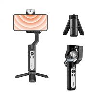 hohem iSteady V2 Gimbal Stabilizer for Smartphone,3-Axis Handheld Professional Video Stabilizers with Grip AI Tracking Type-C Reverse Charging Adjustable LED Video Light for Vlog L