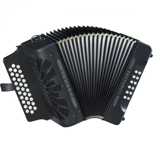  Hohner Compadre EAD Accordion Black