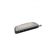 Hohner},description:The Hohner 253 Chrometta 10 Harmonica has smooth, rounded covers, large, accessible mouthpiece openings and a beautiful tone make this model ideal for both begi