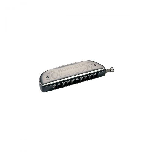  Hohner},description:The Hohner 253 Chrometta 10 Harmonica has smooth, rounded covers, large, accessible mouthpiece openings and a beautiful tone make this model ideal for both begi