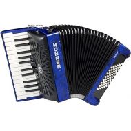 Hohner Bravo II 48 Chromatic Piano Key Accordion (Blue)