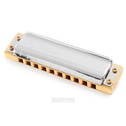  Hohner Marine Band Crossover Harmonica - Key of G Sharp