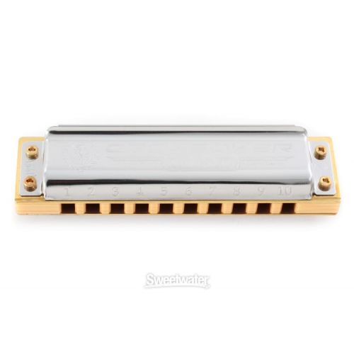  Hohner Marine Band Crossover Harmonica - Key of G Sharp