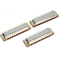 Hohner Marine Band 1896 Pro Pack 3-piece Harmonica Set