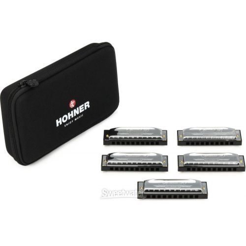  Hohner Special 20 Pro Pack 5-piece Harmonica Set