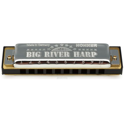  Hohner Big River Harp Harmonica - Key of F Sharp