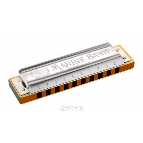  Hohner Marine Band 1896 Harmonica - Key of B Natural minor