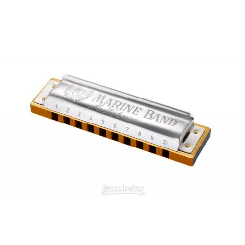  Hohner Marine Band 1896 Harmonica - Key of B Natural minor