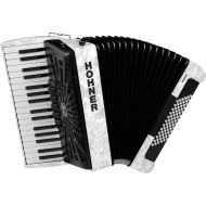 Hohner Bravo III 72 Chromatic Piano Key Accordion - Pearl White