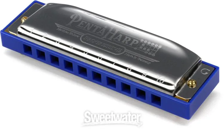  Hohner PentaHarp Harmonica - Key of G Minor Pentatonic